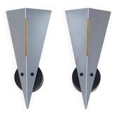 Pair of "Toca" wall lamps by DIJKSTRA, Holland 1980