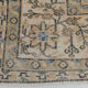 8x12 handmade orange foloral turkish rug 383x257cm