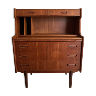 Secrétaire scandinave en teck par Arne Wahl Iversen