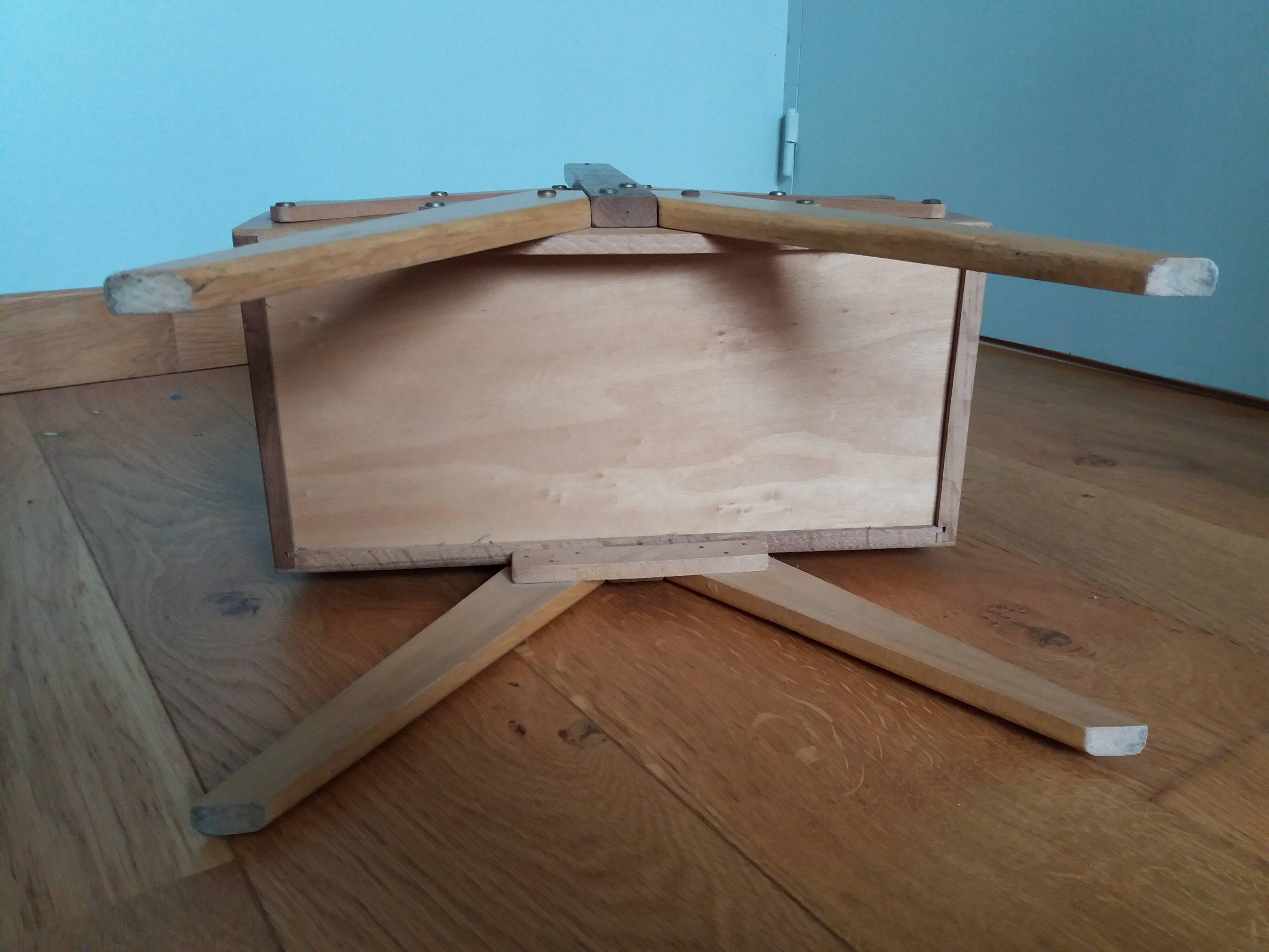 Travailleuse boite à couture style scandinave