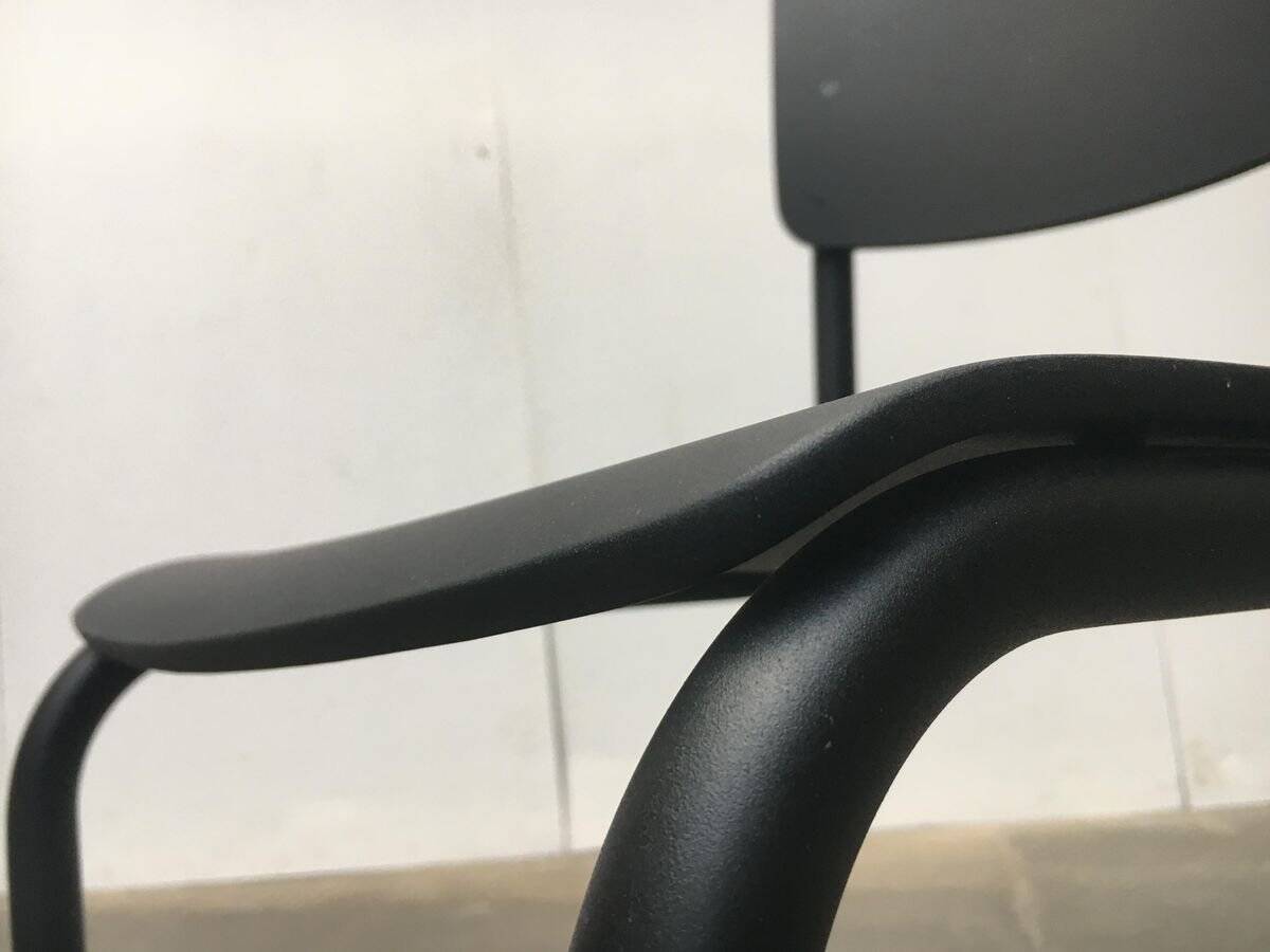 Black Vintage German Cantilever Chair S43 by Mart Stam for Thonet