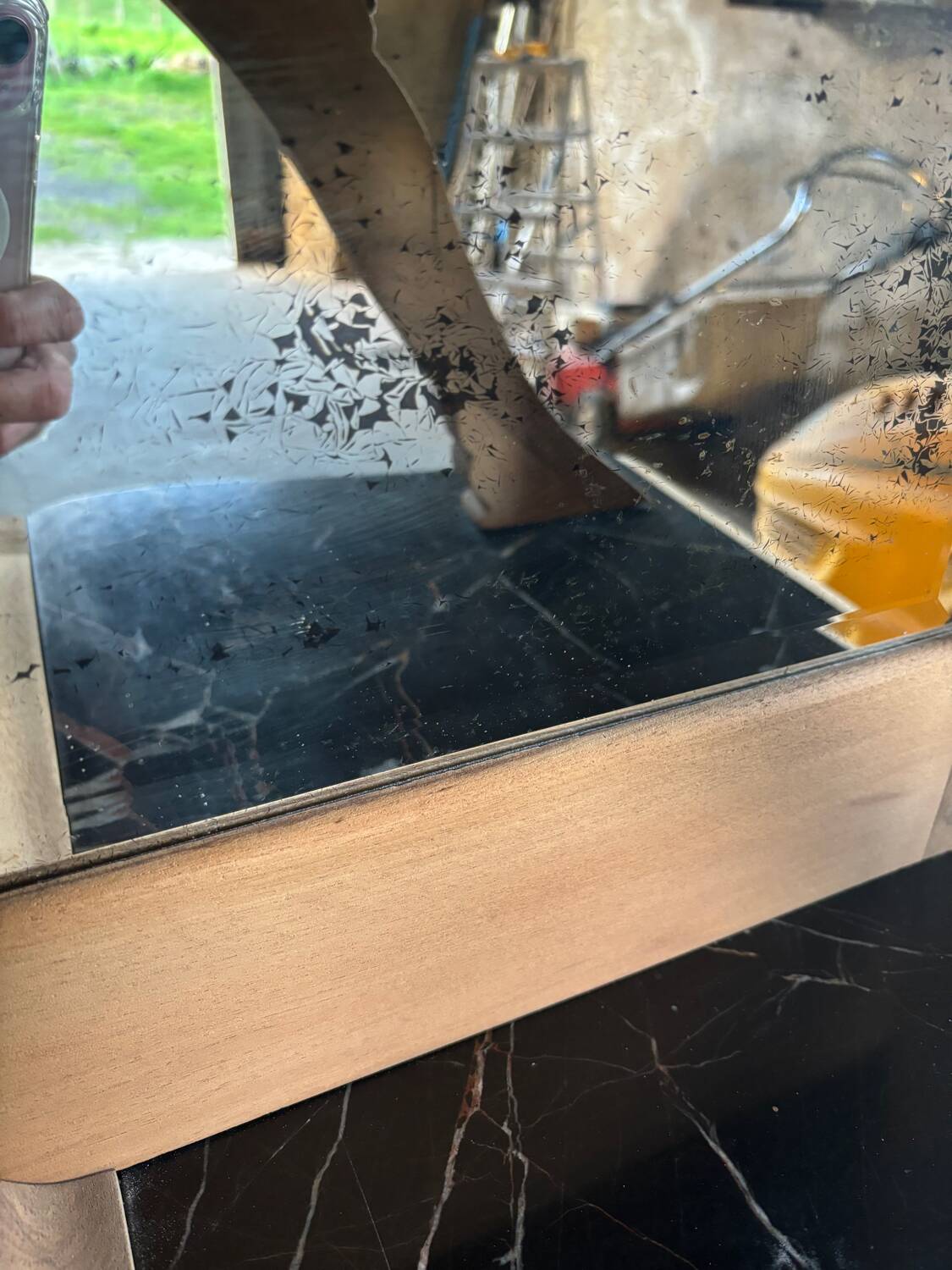 Buffet parisien Art Déco en bois naturel