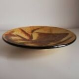 Decorative wall plate signed fish décor