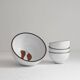 Set of studio pottery bowls mid-century, 1960s