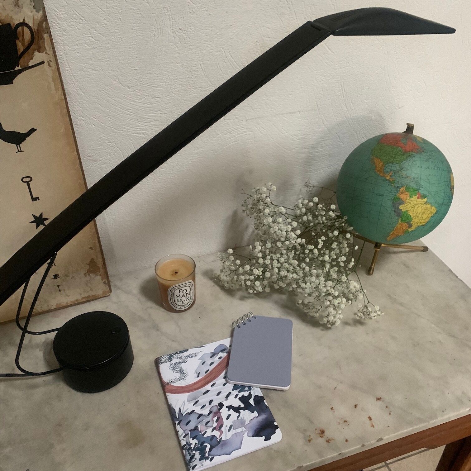 Lampe de bureau Dove par Mario Barbaglia & Marco Colombo pour PAF Studio
