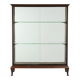 Vitrine en chêne anglais du 19ème siècle