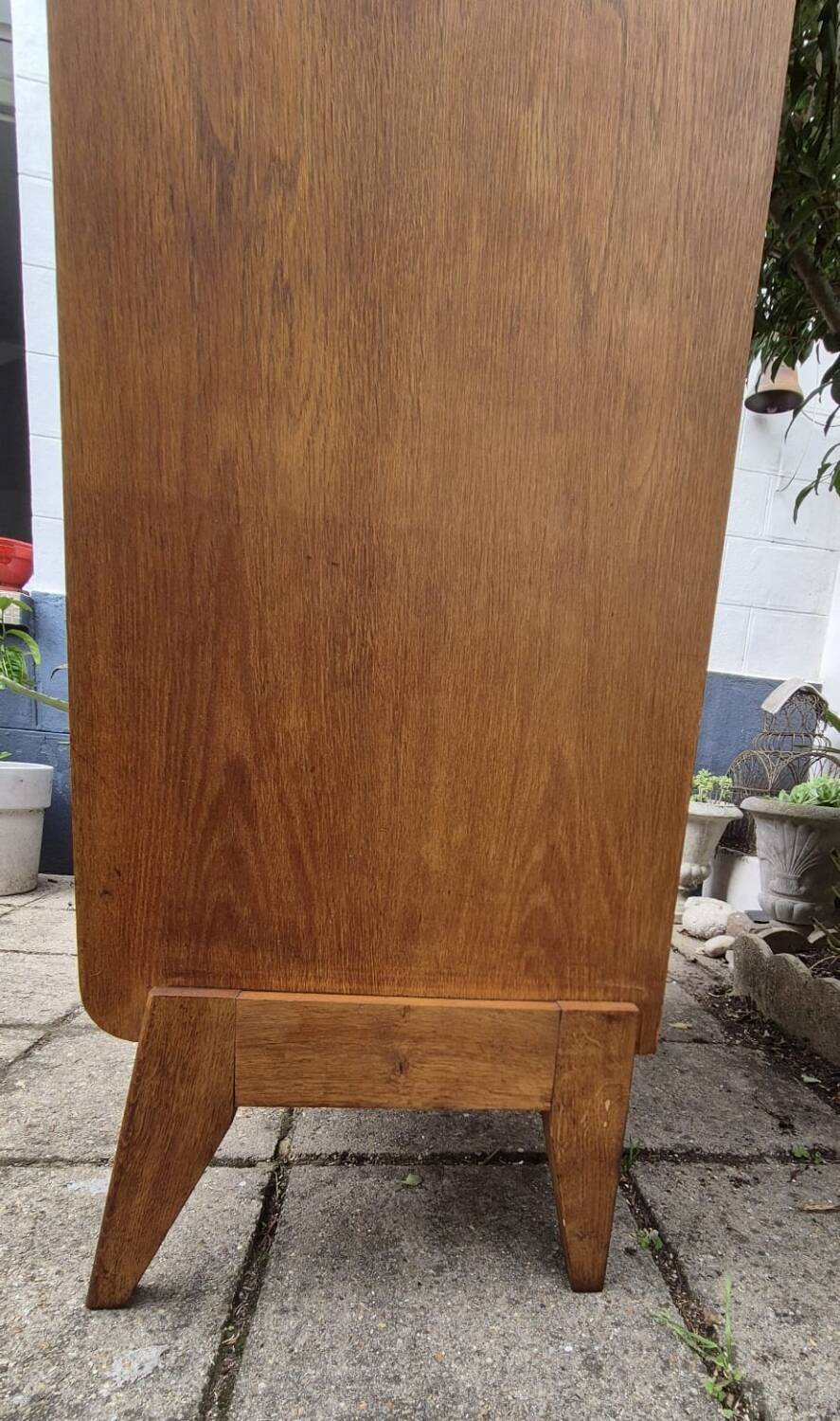 Oak secretary desk, 1960
