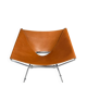 Pierre Paulin AP-14 cognac leather armchair for A. Polak, 1955