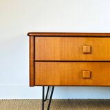 Enfilade scandinave en teck 1960