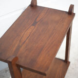 Art deco table, art deco wood coffee table, end of sofa