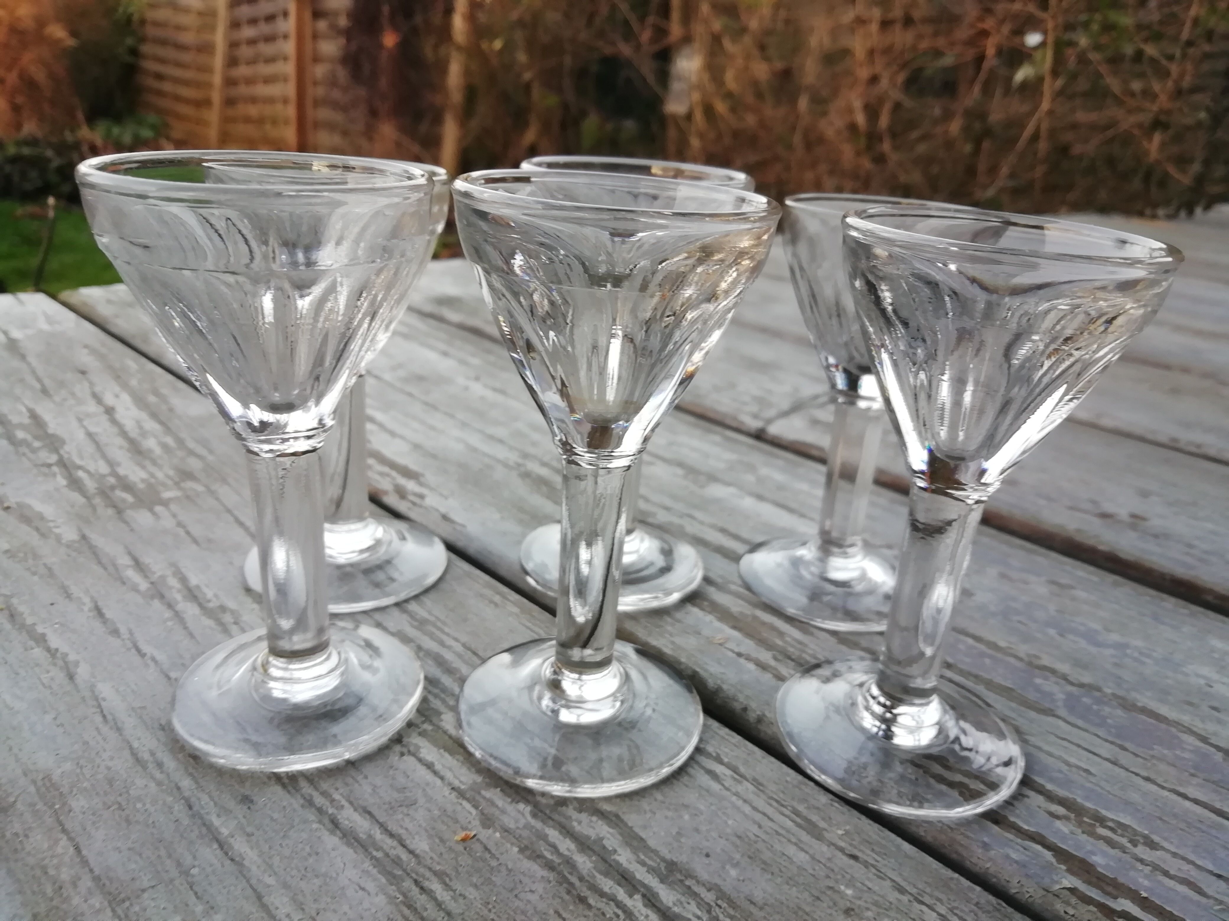 Liquor glasses