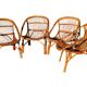 1960s Rattan Armchairs from France