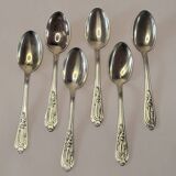 Italian Silver Coffee Spoon Set of 6
