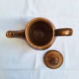 Théière en grès vintage