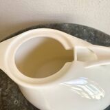 Earthenware and stainless steel teapot, 2 cups