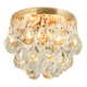 suspension plafonnier en verre Murano en forme de goutte par C.Palme, Allemagne, années 1970