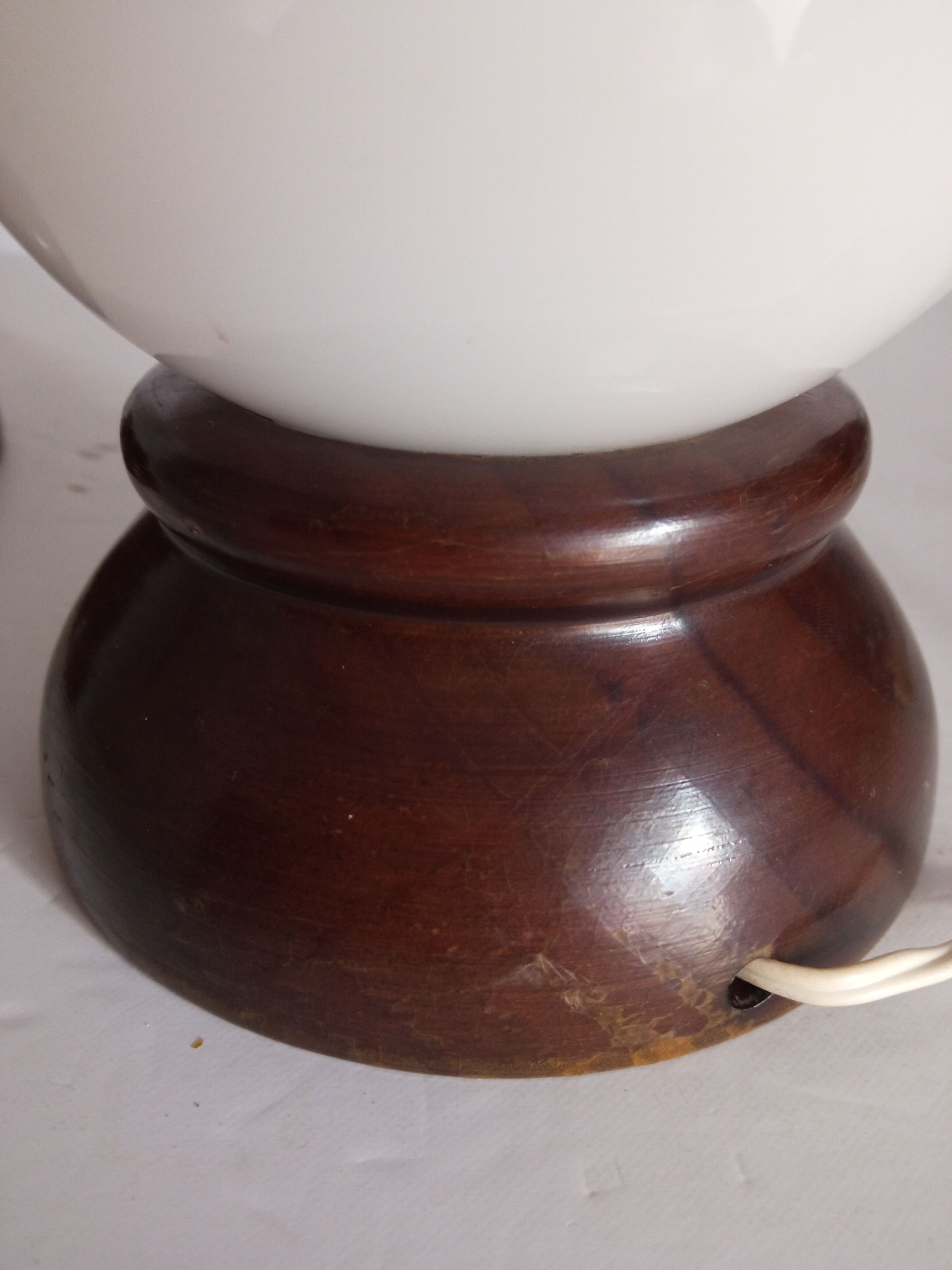 Pair of vintage bedside lamps