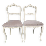 Paire ce Chaises en Bois