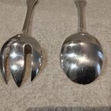 2-piece silver-plated salad serving set by Christofle Albi