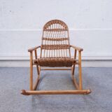 Rocking-chair rattan