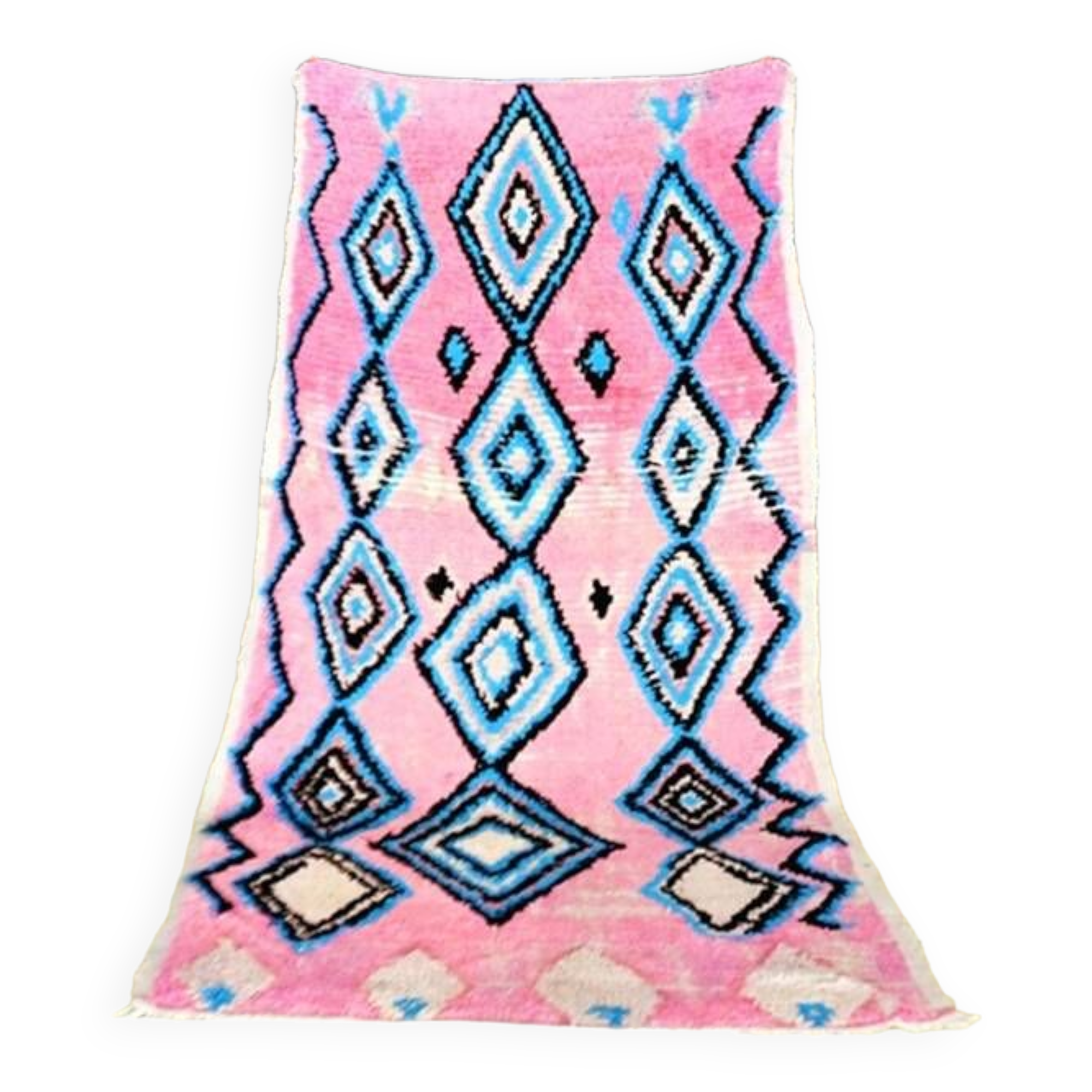 Boujaad vintage Moroccan Berber rug 212 x 105 cm