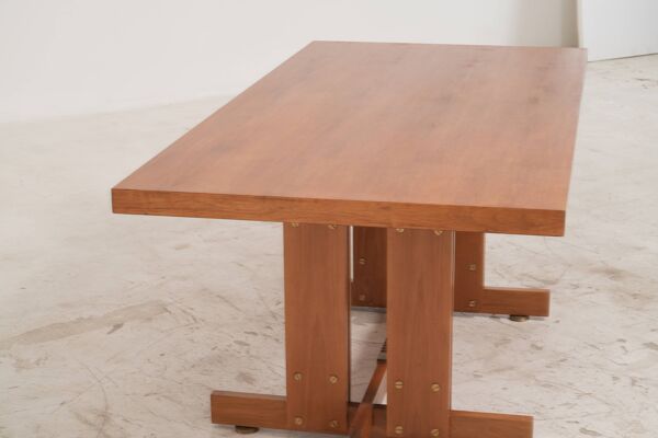 Ilmari Topiovaara / Grande Table à Manger (bois) / Table à Manger au Design Vintage