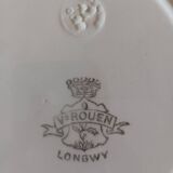Flat plates "Vieux Rouen" Longwy