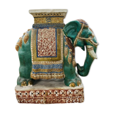 Elephant plant holder in ancient ceramic