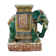 Elephant plant holder in ancient ceramic