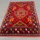 Tapis turc occidental vintage oriental 192x127 cm tapis moyen tribal