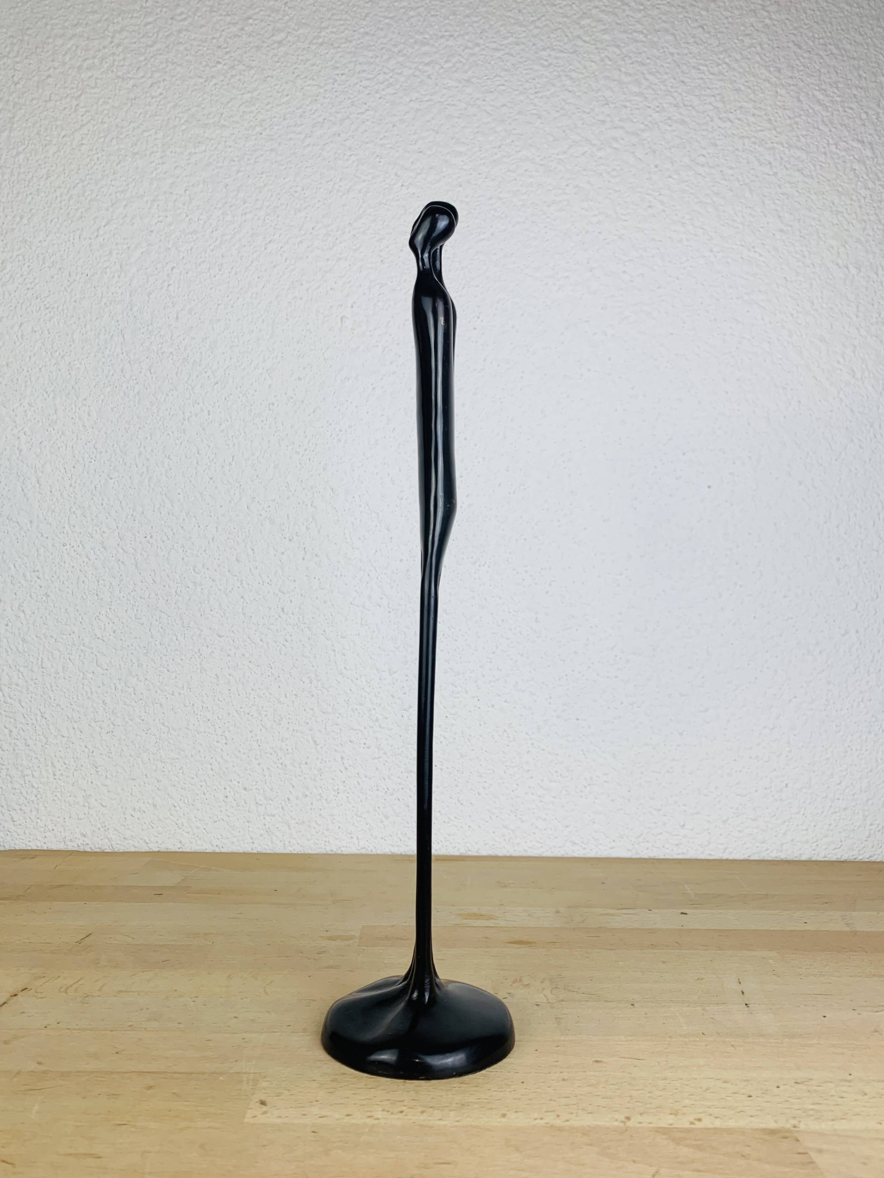 Bronze sculpture by Louise Hederström "Two Become One", Scandinavian