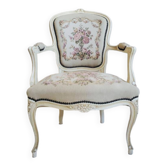Vintage Louis XV style armchair