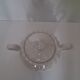 English white porcelain sugar bowl