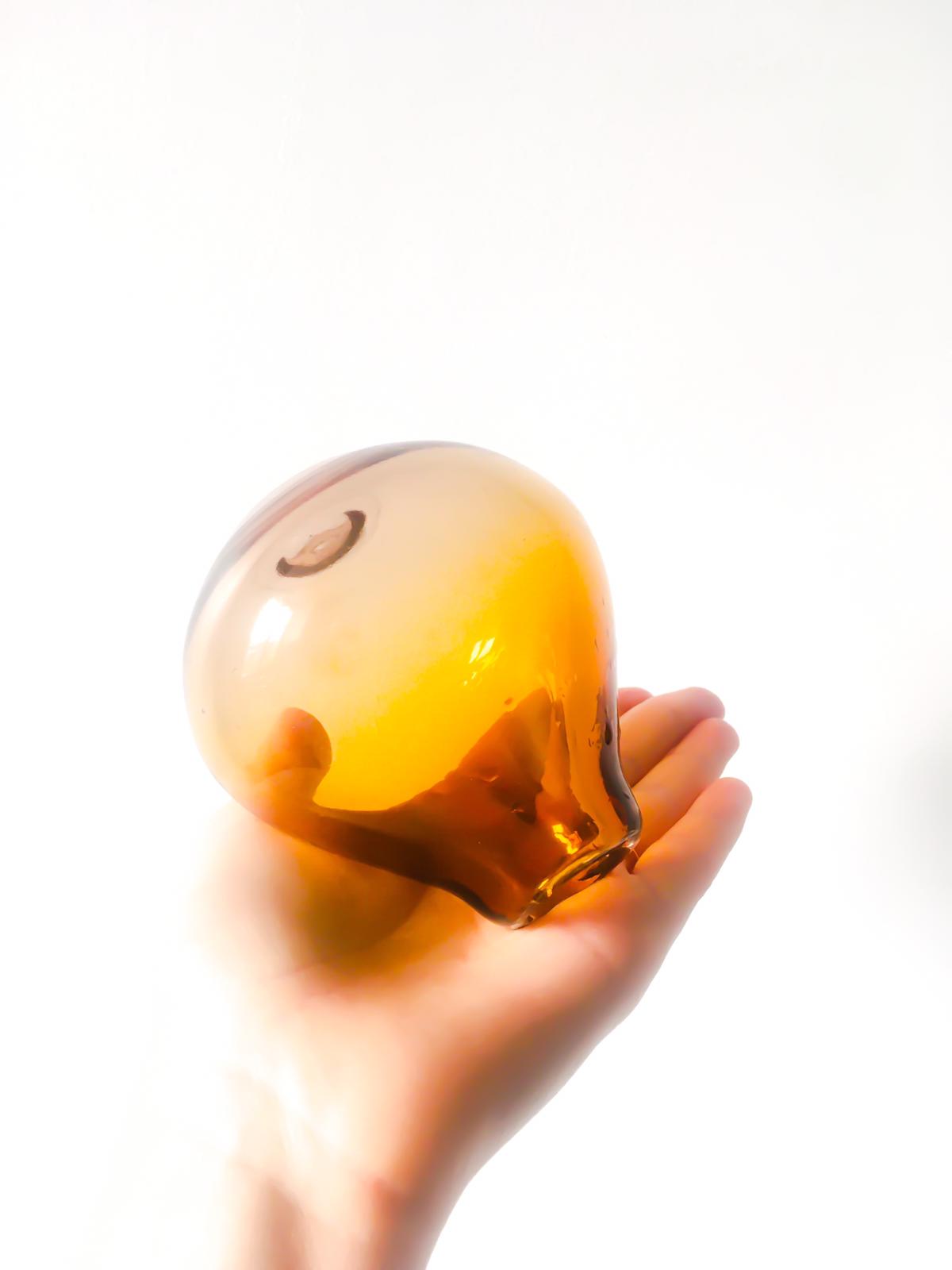 Soliflore vintage amber and pink