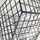 Vintage storage steel wire wall basket