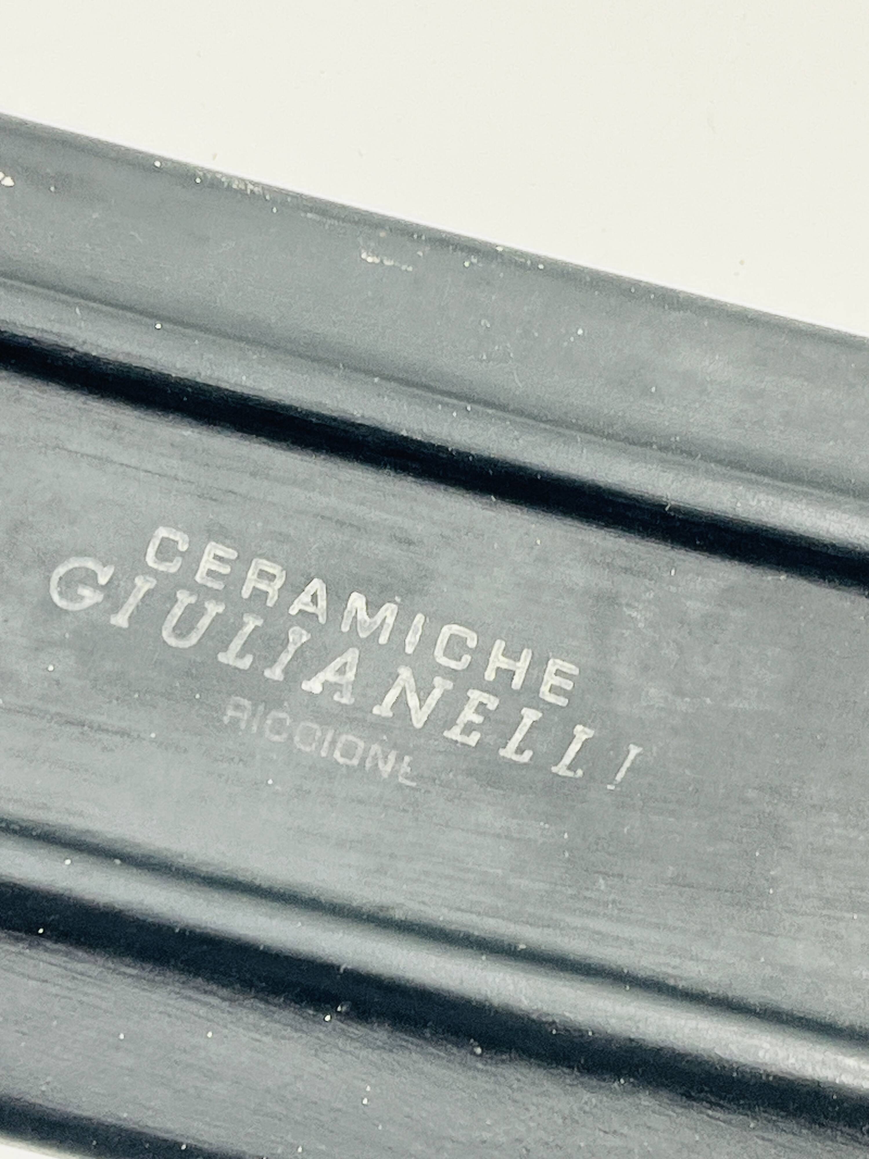 Vintage Wall Plaque Giulianelli San Marino 1960