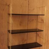 Black metal string shelf, 50s-60s