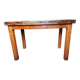 Table en frise de ronce de noyer