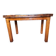 Table en frise de ronce de noyer
