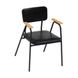 Vintage office desk M-chair by Pierre Guariche - Meurop, 1960s