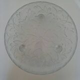 Art Deco opalescent glass bowl signed Espaivet