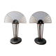Pair of art deco lamps
