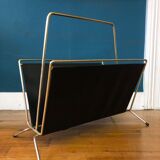 Vintage metal magazine holders