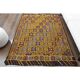 Vintage Turkish Oushak Handmade Wool & Cotton Yellow Area Rug 155x223