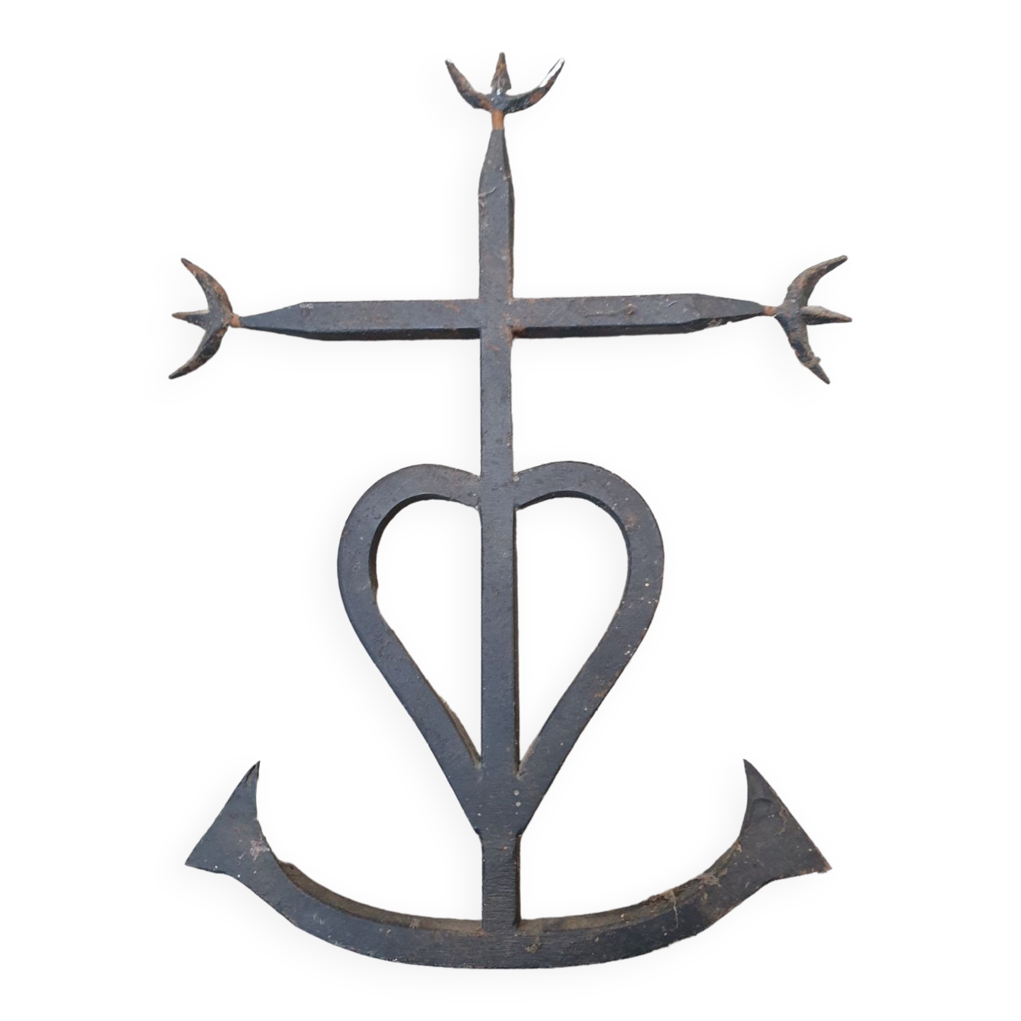Camargue cross in cast iron
