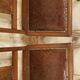 2 solid wood art deco chairs