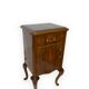 Tables de chevet italiennes en noyer, années 1930/1940