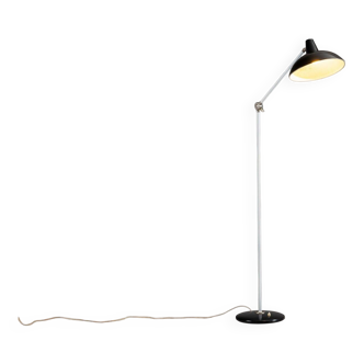 JJM Hoogervorst floor lamp black Anvia Almelo The Netherlands 1950