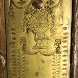 Breton wedding armoire in chestnut - Dated 1869