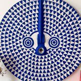 Large blue sun mask (Burkina Faso)